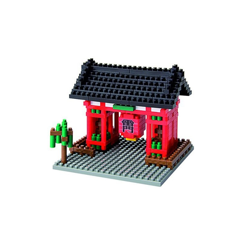 nanoblock monument KAMiNARiMON (Japon) (+ de 450 pièces)