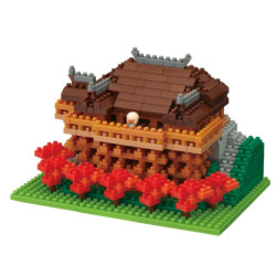 nanoblock monument KiYOMiZU (Japon) (+ de 620 pièces)
