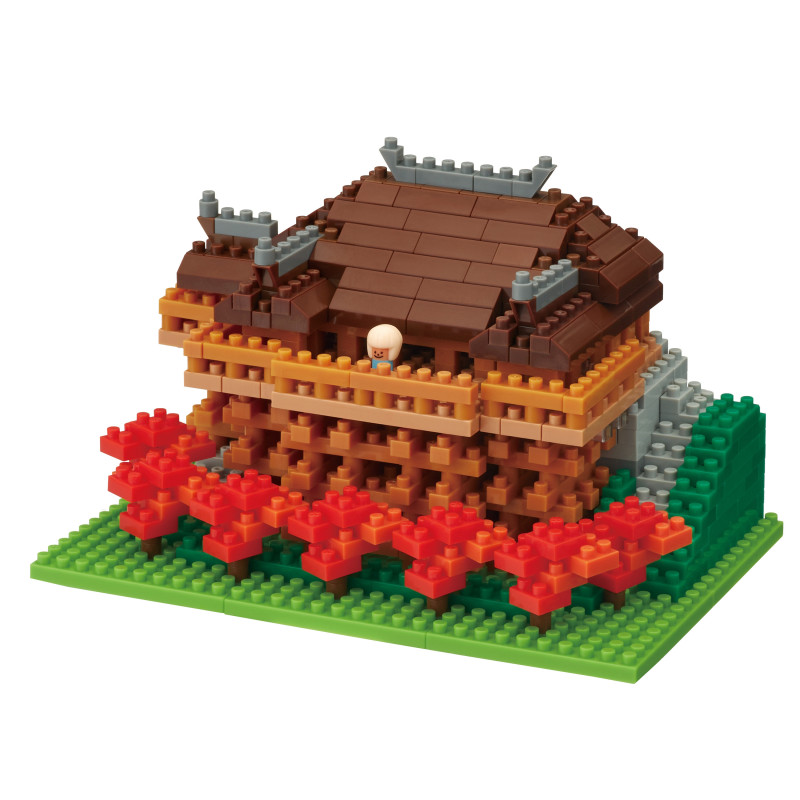 nanoblock monument KiYOMiZU (Japon) (+ de 620 pièces)