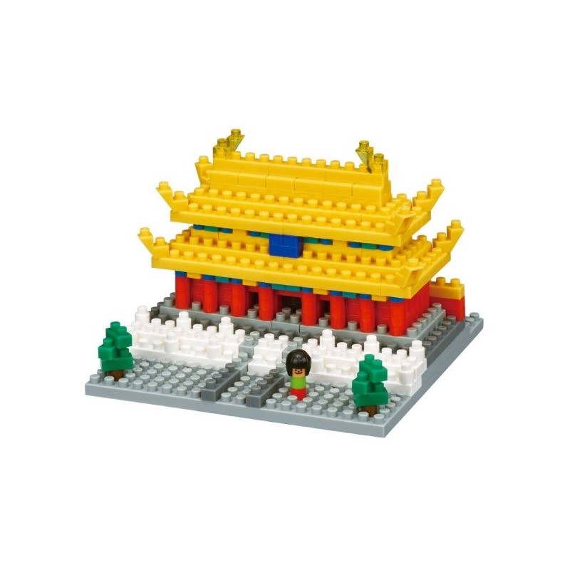 nanoblock monument LA CiTé INTERDiTE (Chine) (+ de 290 pièces)
