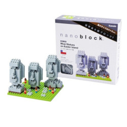 nanoblock monument MOAi (Chili) (+ de 320 pièces)