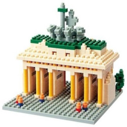 nanoblock monument PORTE de BRANDEBOURG (Allemagne) (+ de 460 pièces)