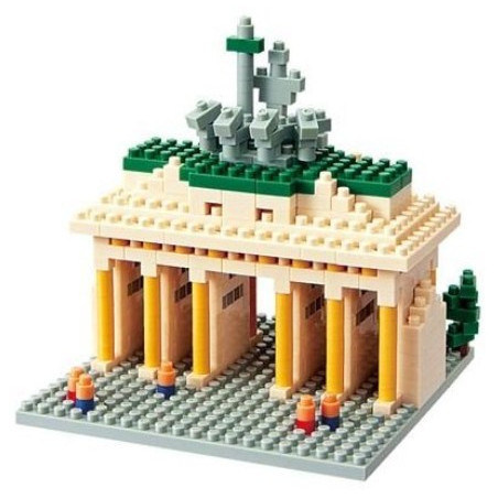 nanoblock monument PORTE de BRANDEBOURG (Allemagne) (+ de 460 pièces)