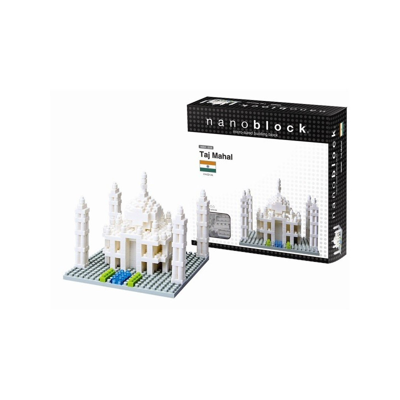 nanoblock monument TAJ-MAhAL (Inde) (+ de 420 pièces)
