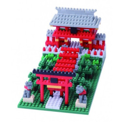 nanoblock monument TEMPLE d'INARi (Japon) (+ de 530 pièces)
