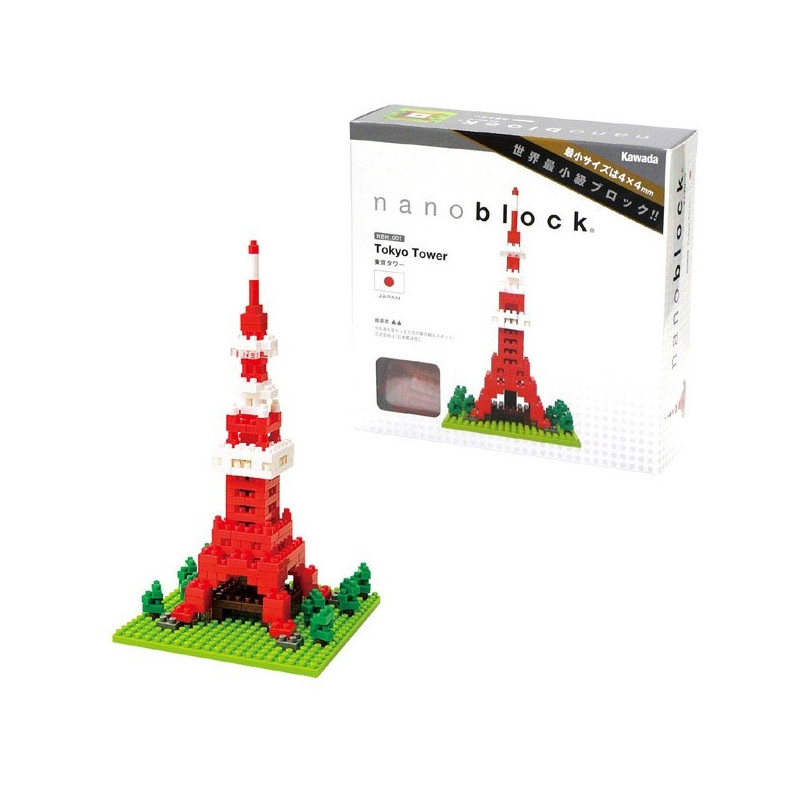 nanoblock monument TOKYO TOWER (Japon) (+ de 280 pièces)