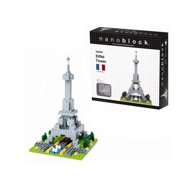nanoblock monument TOUR EiFFEL (France) (+ de 200 pièces)