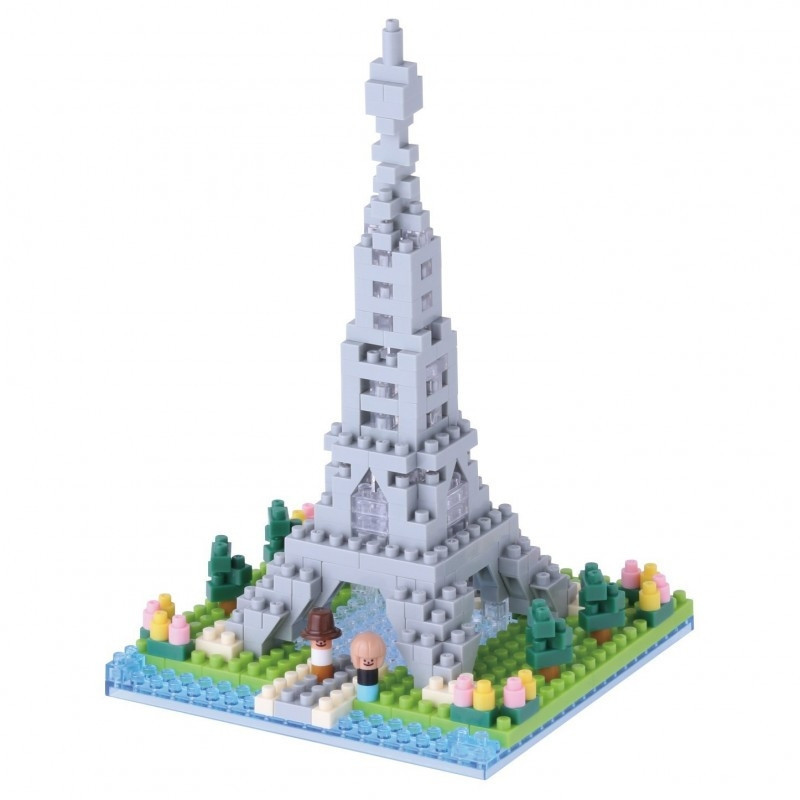 nanoblock monument TOUR EiFFEL (France) (+ de 310 pièces)