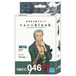 nanoblock One Piece® ZORO (+ de 170 pièces) [NBCC_046]