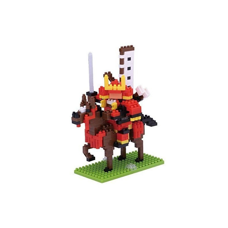 nanoblock SAMOURAï à ChEVAL (+ de 450 pièces)