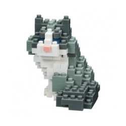 nanoblock mini CHAT RAGdOLL (+ de 140 pièces) [NBC_215]