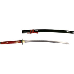 Katana forgé main AKA (lame MARU)