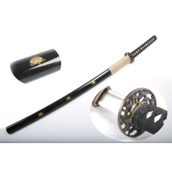 Katana forgé main KURO SENSU (lame MARU)