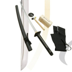 Katana forgé main MARUi (lame MARU) coffret complet