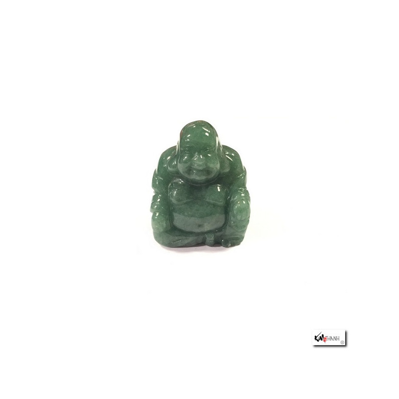 Bouddha HOTEi (Prospérité) en JAdE AVENTURiNE (h4cm)