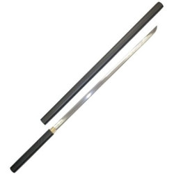 Katana forgé main ZATOiChi NOiR MAT (lame MARU)