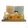 Diorama Maneki neko POiSSONNERiE