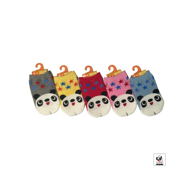 Chaussettes pour bébé PANdA éTOiLES (extensible 3 à 24 mois)
