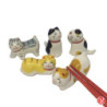 Porte-baguettes Maneki neko MiMi en porcelaine (L4 à 5cm)