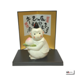 Singe 2016 en porcelaine japonaise h9.5cm