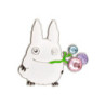 Broche Totoro blanc - Mon voisin Totoro© (h4.2cm)