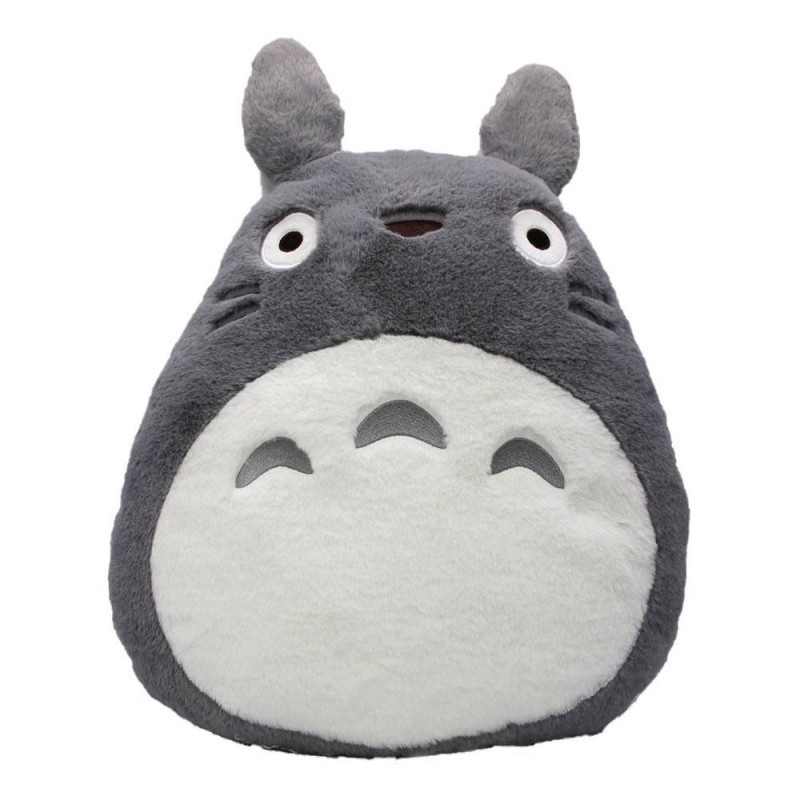 Coussin Peluche Nakayoshi Totoro© gris - Mon voisin Totoro© (h45cm)
