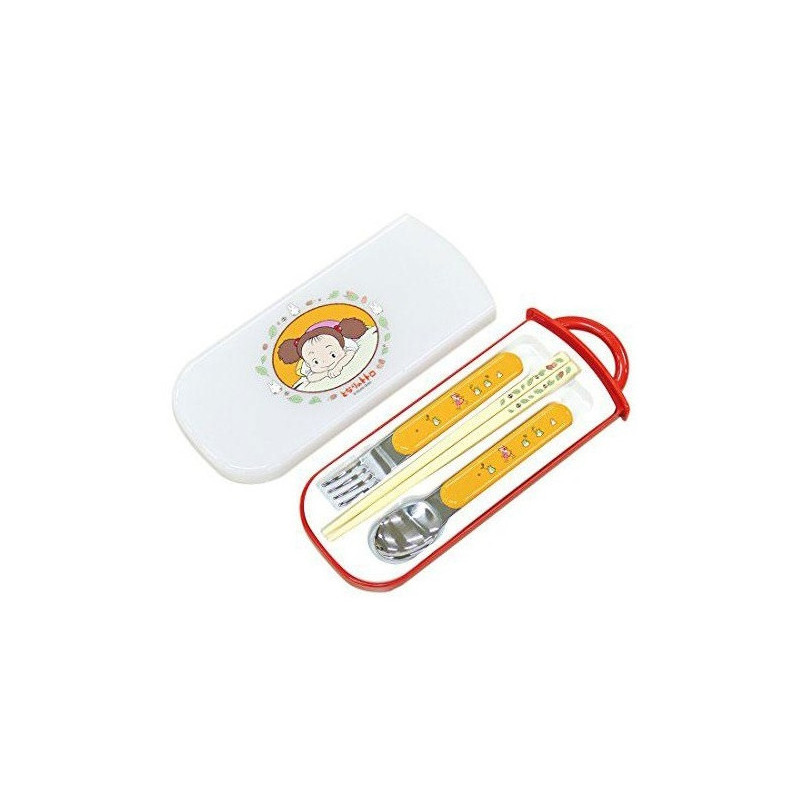 Etui coulissant avec baguettes et couvers MEi - Mon voisin Totoro© (L20cm)