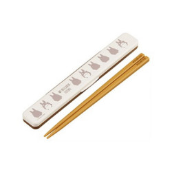 Etui et baguettes TOTORO© Silhouette - Mon voisin Totoro© (L19cm)