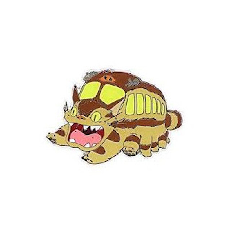 Magnet Chatbus métal émaillé - Mon voisin Totoro© L3.8*h2.5cm)