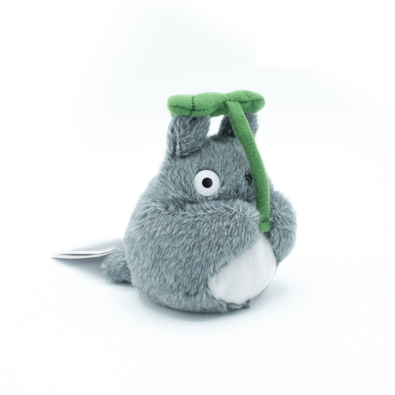 Peluche Totoro© feuille parapluie - Mon voisin Totoro© (h13cm)