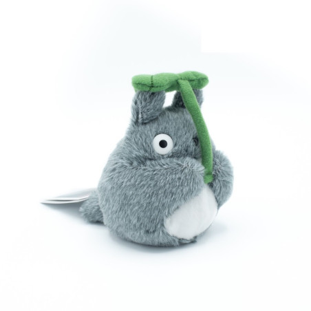 Peluche Totoro© feuille parapluie - Mon voisin Totoro© (h13cm)