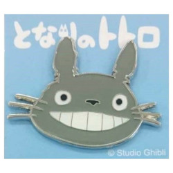 Pin's TêTE de TOTORO Gris - Mon voisin Totoro© (L4.4*h3.3cm)