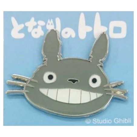 Pin's TêTE de TOTORO Gris - Mon voisin Totoro© (L4.4*h3.3cm)