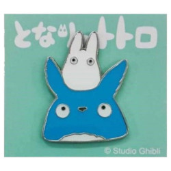 Pin's TOTORO Blanc sur TOTORO Bleu - Mon voisin Totoro© (h3.3*2.8cm)