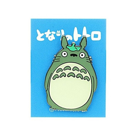 Pin's TOTORO gris feuilles - Mon voisin Totoro© (L2.4*h3cm)