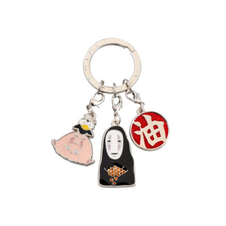 Porte-clés métal Arubaya x3 - Le voyage de Chihiro©