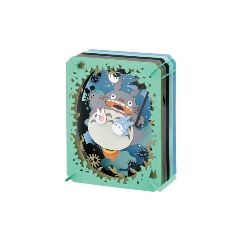 Théâtre de papier à monter "Totoro Sous La Lune" - Mon voisin Totoro©