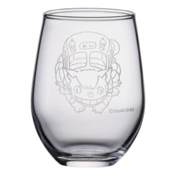 Verre ChATBUS & TOTORO gravé - Mon voisin Totoro© (325ml)