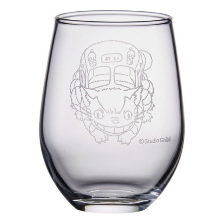 Verre ChATBUS & TOTORO gravé - Mon voisin Totoro© (325ml)