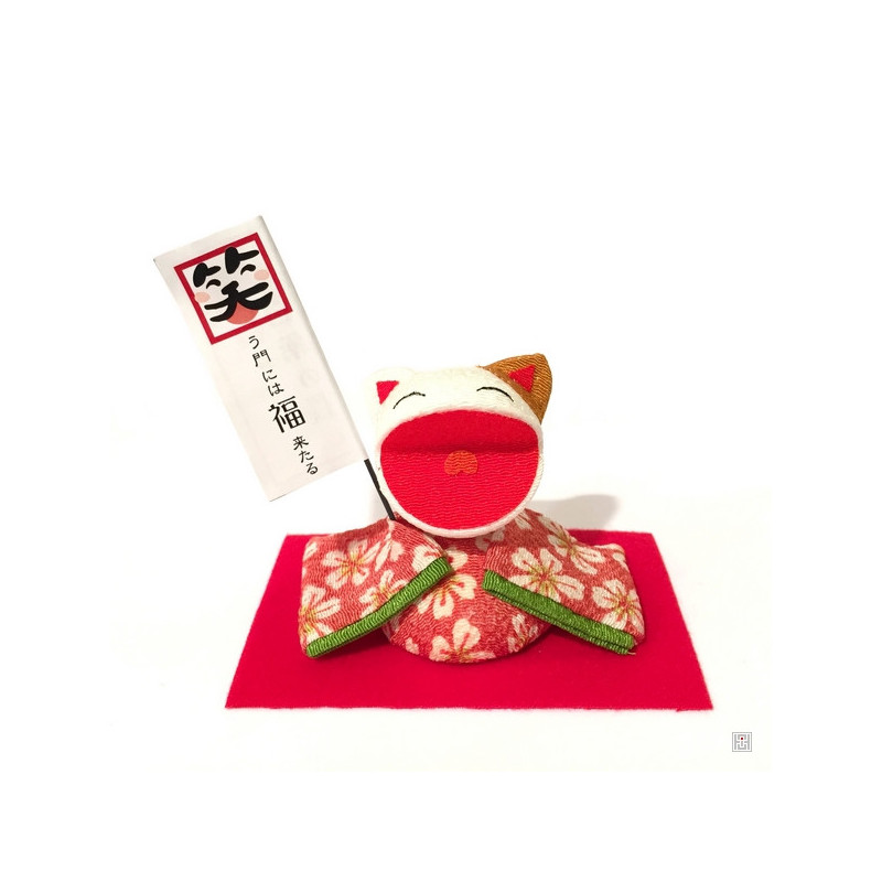 Furinkazan MANEKi NEKO en chirimen (h7cm)