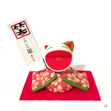 Furinkazan MANEKi NEKO en chirimen (h7cm)
