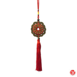 Amulette 14 pièces rond L9.5cm