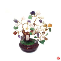 Arbre de Fortune 36 pierres JAdE AVENTURiNE (h10cm)