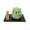 Grelot chouette FUKURU vert (h6cm)