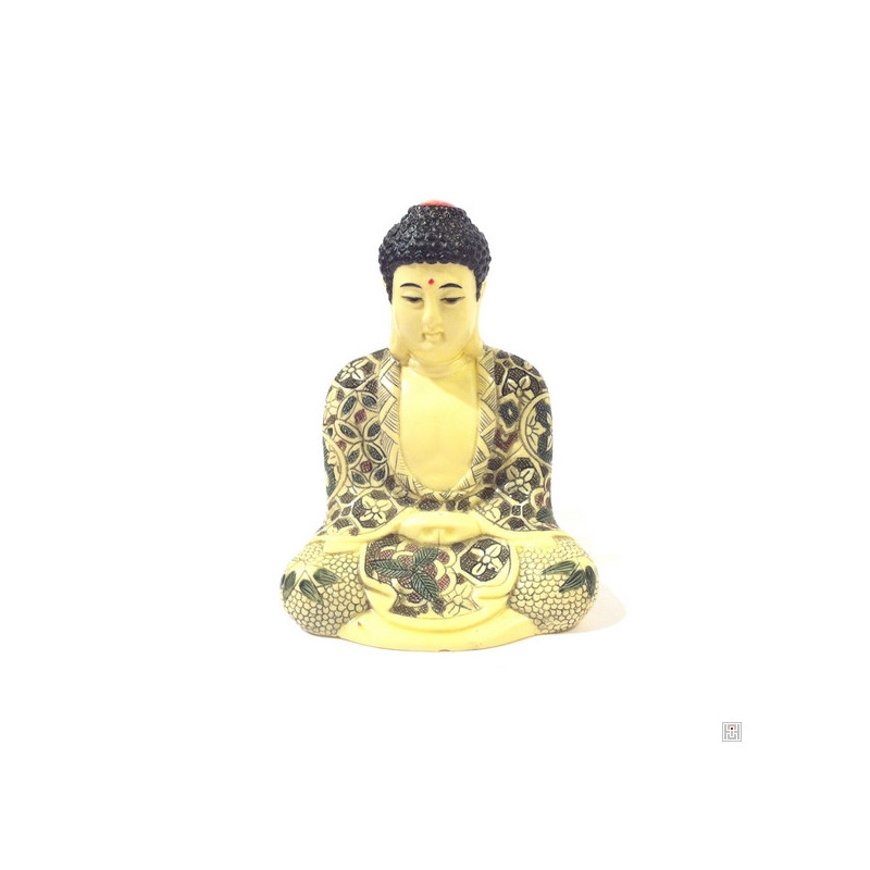 Bouddha de KAMAKURA (Amita) en ivoirine (h11cm)