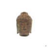 Tête de BOUDDHA en pierre taillée (h12.5cm)