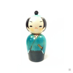 Kokeshi SAMOURAï (h12cm)