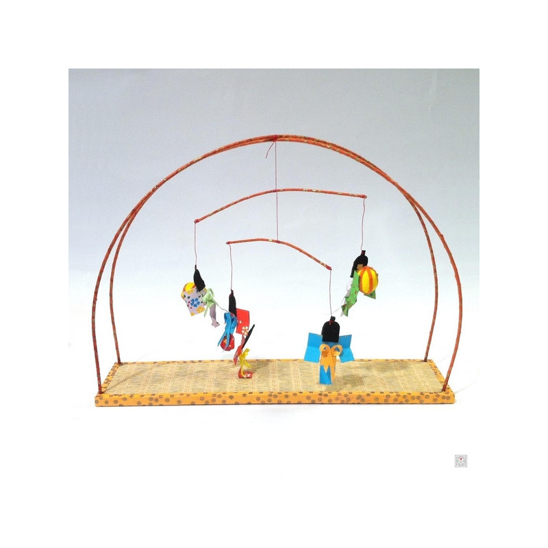 Mobile papier à poser demi-lune