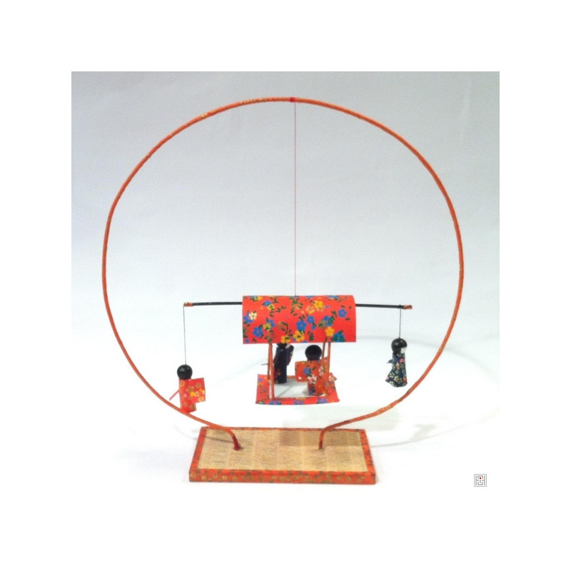 Mobile papier à poser rond