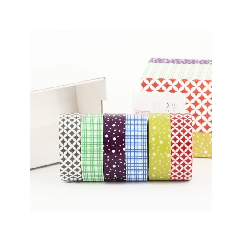 masking tape 6P WAMON 15mm*10m (x6)